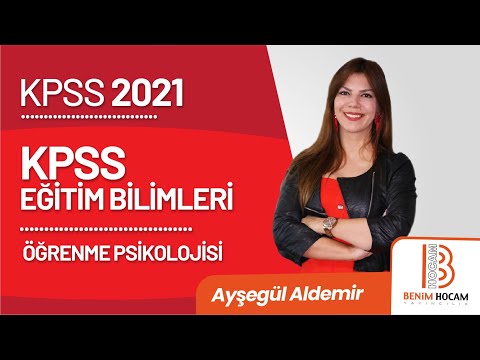 7) Klasik Koşullanma - I - Öğrenme Psikolojisi - Ayşegül Aldemir (2021)