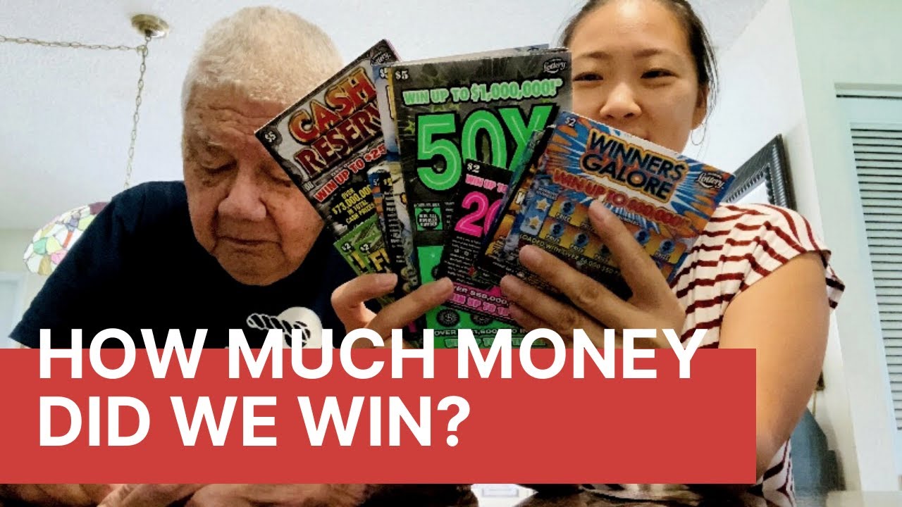 90 Year Old Grandpa Tests His Luck On Scratch Cards Youtube