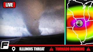 🔴 LIVE Storm Chasers - VIOLENT TORNADO THREAT - Moderate Risk