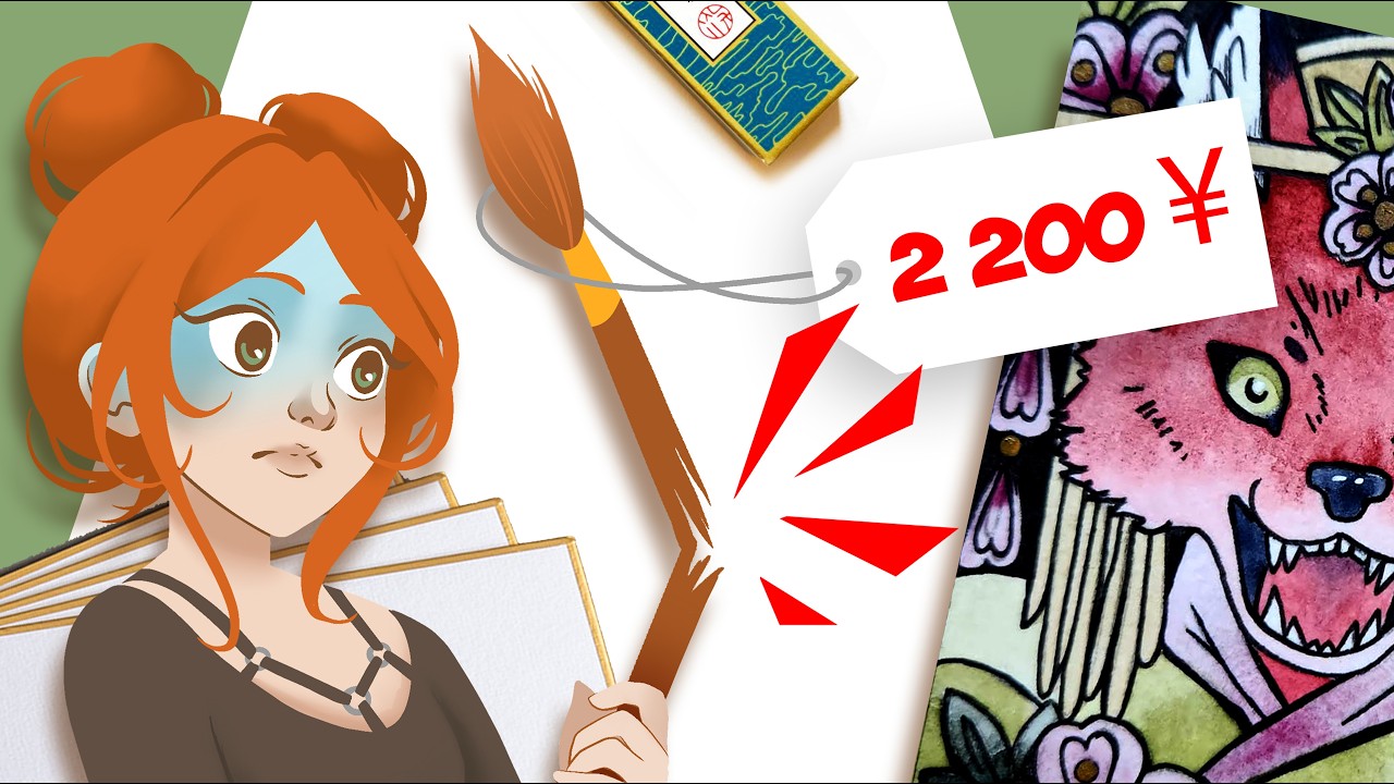 Ce que vaut vraiment le matériel d’art japonais (test + dessins)
