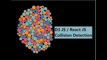 D3 JS Collision Detection implementation with React JS