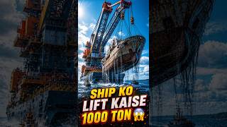 “Samundar Me 1000 Ton Lift 💀 Kaise Possible?”