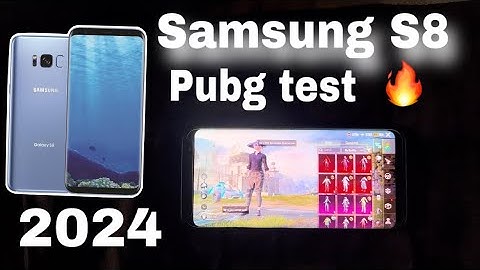 Samsung galaxy s8😱 pubg test  2024🔥full review after new update  / performance? Way to game