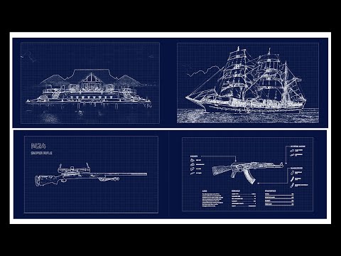 How to create a blueprint effect in photoshop