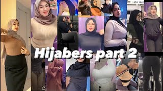 Hijabers tiktok semok montok banget bikin Betah | tiktok solehot | jilbab bahenol | #hijabers