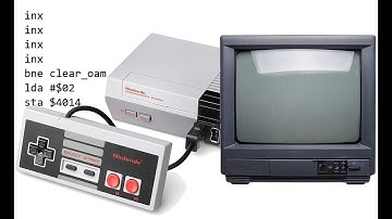 Programming the NES - Clearing the Screen - Mario, Zelda, 6502 Assembly, Homebrew Development