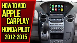 How To Add Apple CarPlay Honda Pilot 2012-2015 NavTool Video Interface Android Auto HDMI Mirroring