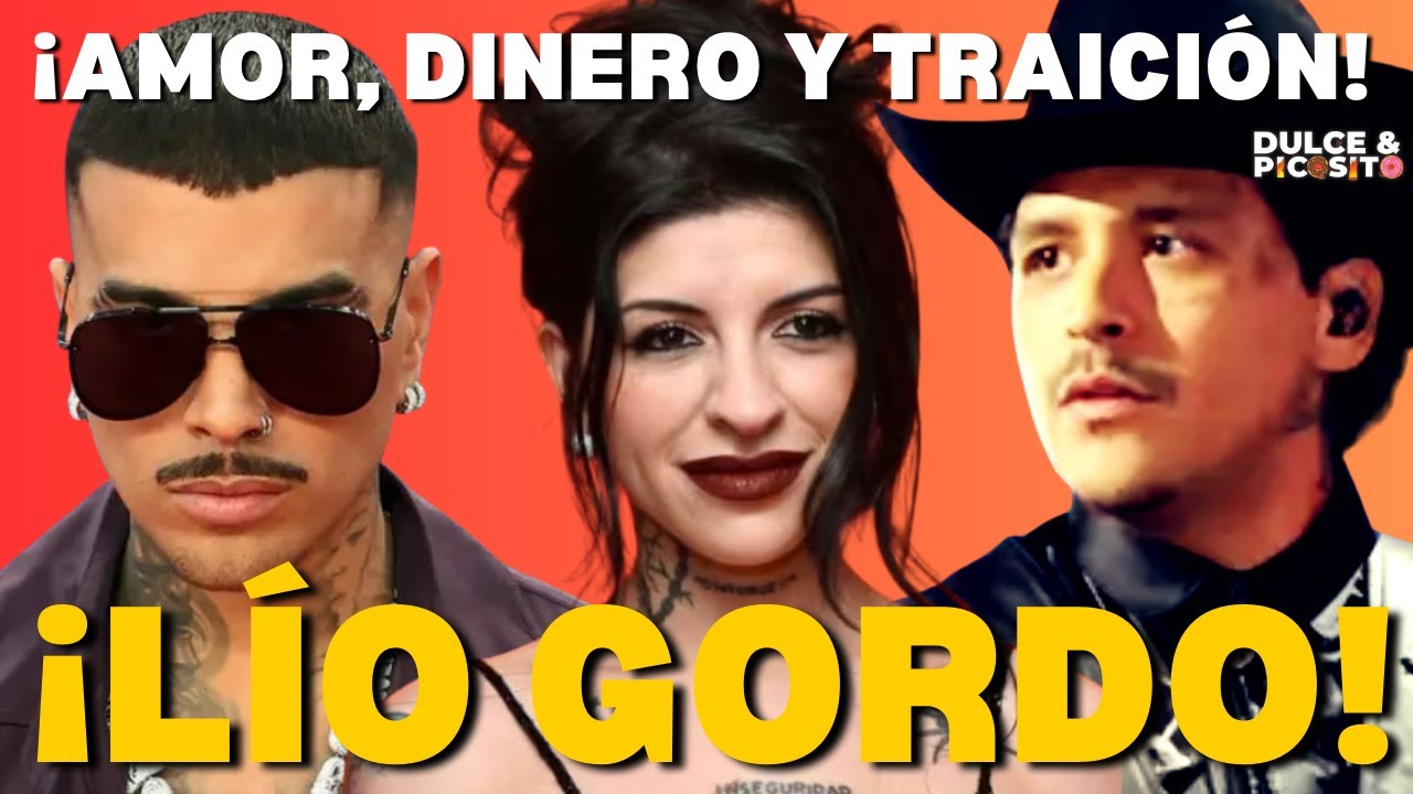 ¡NODAL, CAZZU Y RAUW ALEJANDRO EN PLEITAZO!