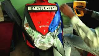 Red Dio Modification Red Dio Side Panel Modifications 2019 Modify Stickers