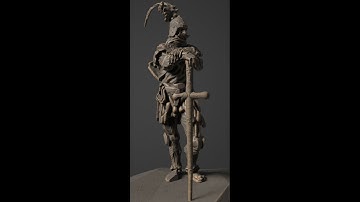 3d Coat Blockin: Knight 1