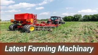 Farming Tractors Working In Fields | Latest Farming Methods | Azeem Pakistan