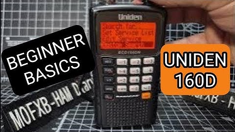 Uniden 160DN  -  BASICS