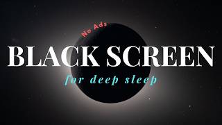 Calm Anxiety Sleep Fast 🌙 432hz • Black Screen • NO ADS | Moonlit Ember Lofi
