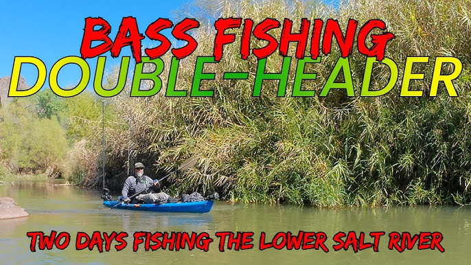 Caddis Float Tube Fishing Review (Salt River, AZ, Float - Largemouth Bass  Catch and Release) 