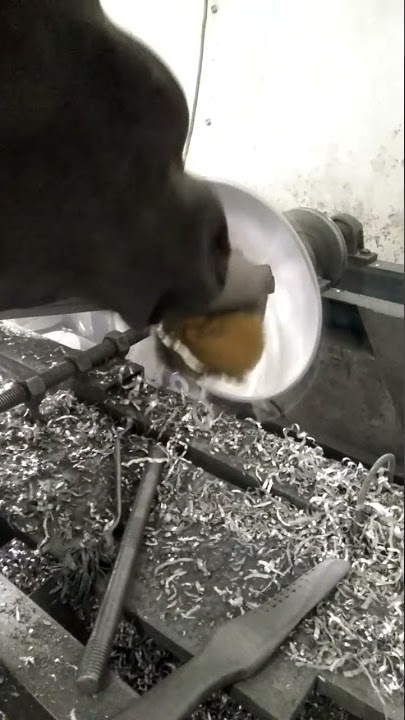 skill dewa tukang bubut wajan aluminium||pahat widia modif