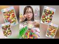 【ASMR】海外のグミパレットが相変わらず不思議だった...| 咀嚼音/EatingSounds/Mukbang