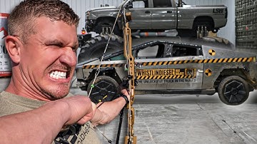 Cyber Truck Vs BEAST Broadhead 🤯