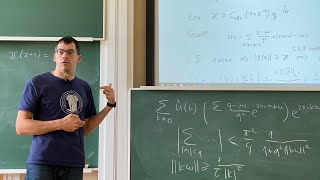 Ilya Kachkovskiy | Anderson localization for quasiperiodic operators | Lecture 3 of 4