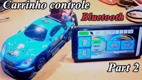 Como fazer carrinho controle remoto bluetooth parte 2