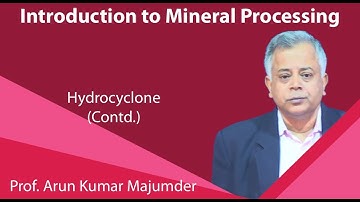 Lecture 43 : Hydrocyclone (contd.)