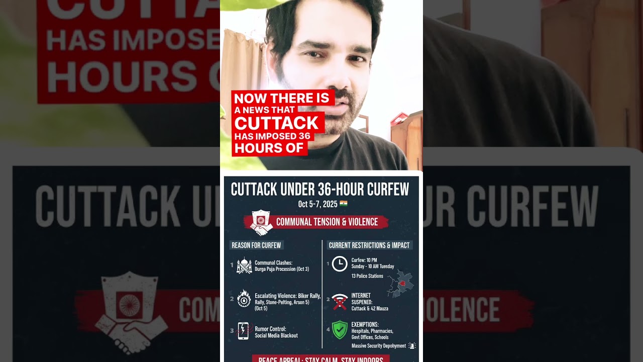 Why Cuttack is Under Curfew- 