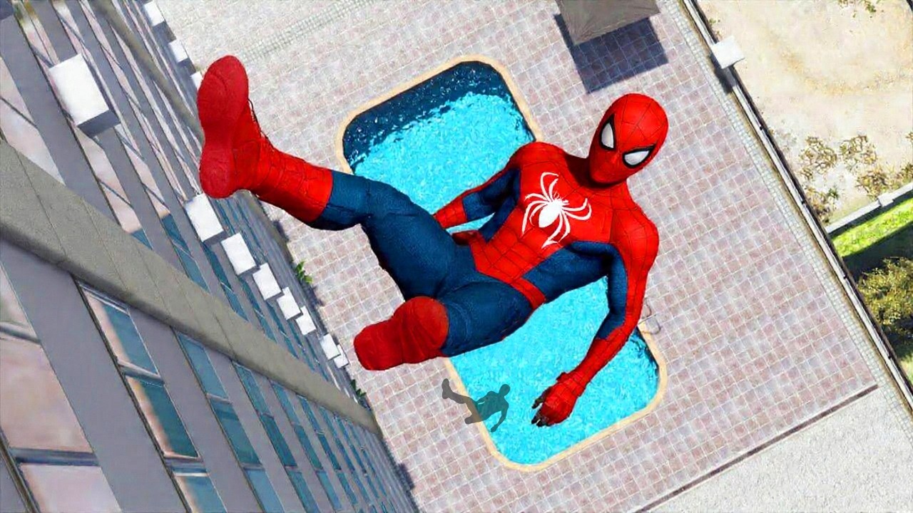 Rainbow Spiderman Ragdolls in GTA 5 (Compilation ) #15