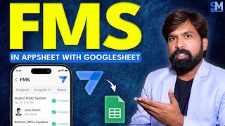 How to Build FMS System in AppSheet | Stop Manual Work | Without Script &amp; Formula #sheetomatic