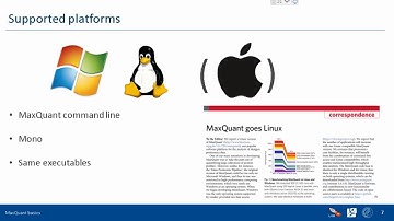 MQSS 2018 | L5: MaxQuant basics – part 1 | Juergen Cox