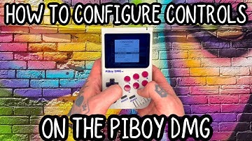 How To Configure Map Controls On The PiBoy DMG Handheld Raspberry Pi Console - RetroPie Guy