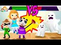 Rescue Team vs Real Ghosts | Funny Cartoon for Children | Dolly and Friends 3D