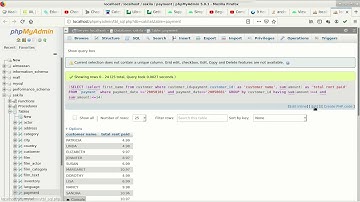 MariaDB/MySql subquery exmaple
