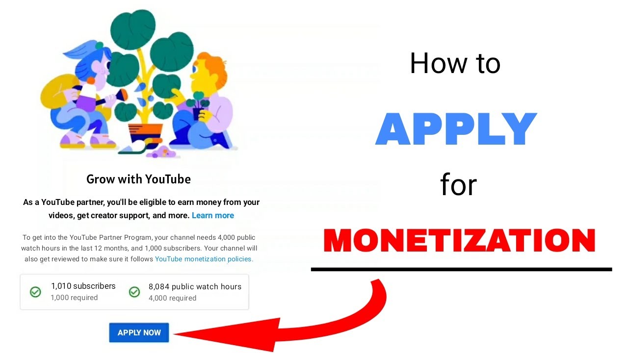How To Apply For YouTube Monetization and Google Adsense On Mobile 2021 ...