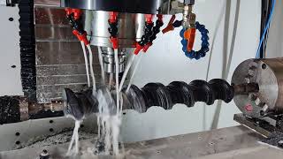 Full Timing screw machining on @BharatFritzWerner 4 Axis machine Guide