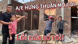 SỐC .! ĐỘI THỢ XÂY NHÀ A/E HƯNG THUẬN MỒ CÔI LÀM NHANH KHÔNG TƯỞNG .HÌNH THÀNH NGÔI NHÀ TO NHẤT BẢN