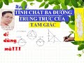 Toán 7: Tính chất ba đường trung trực của tam giác