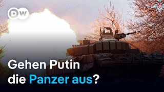 Thumbnail for Krieg gegen die Ukraine - werden die russischen Panzer knapp? | DW Nachrichten