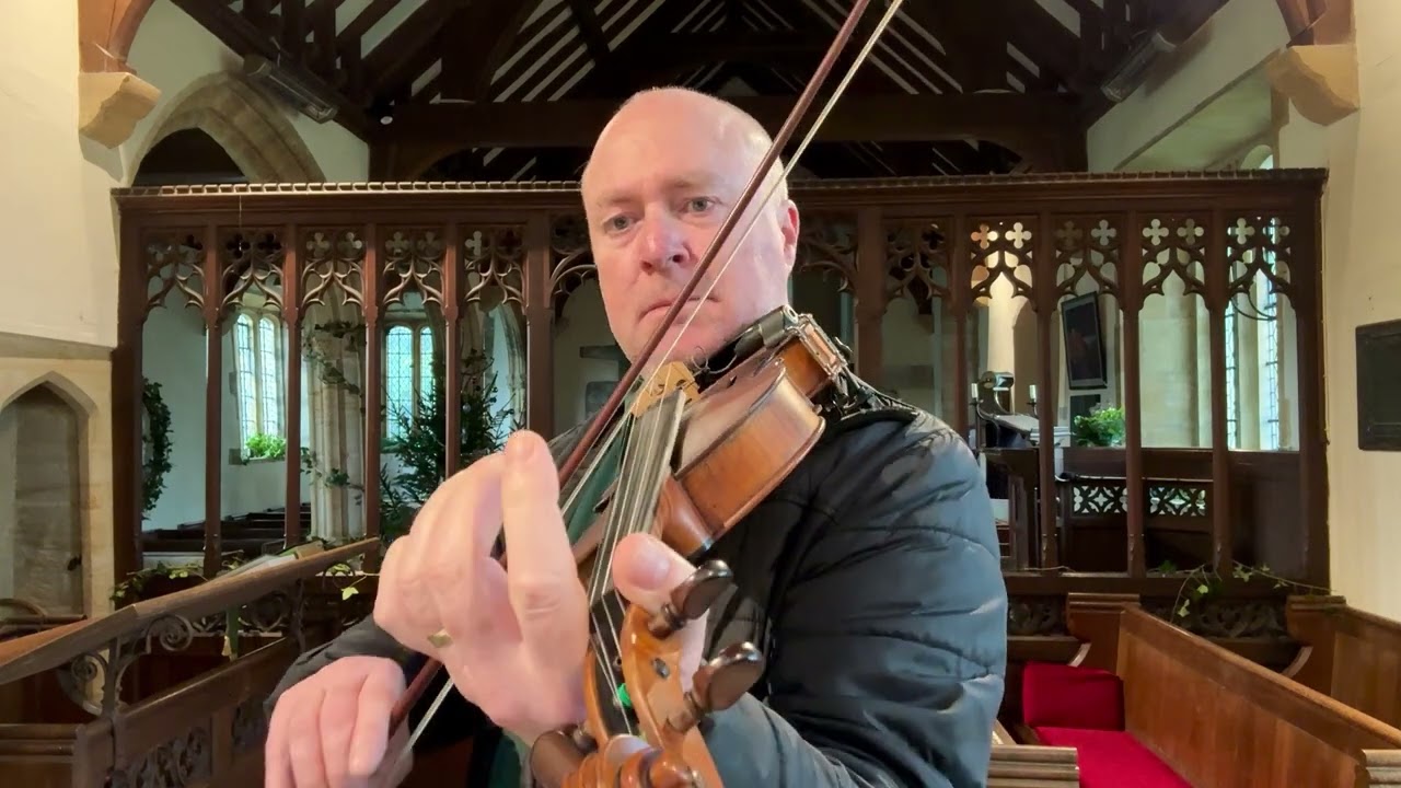 Toss the Feathers (D mixolydian) reel - played for learning on the violin/fiddle