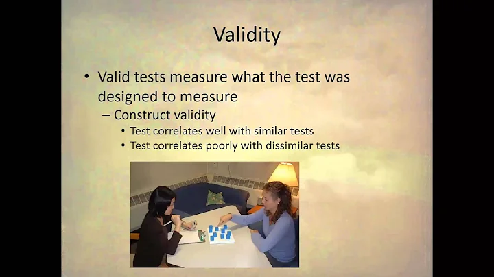 Construct Validity