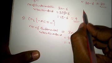 No of fundamental vibration band calculation (IIT jam/CSIR NET)