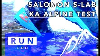 Salomon S-Lab XA Alpine Test: SNOW, ICE, WATER