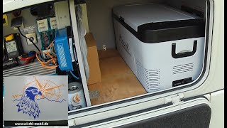 Neu: Kühlbox Alpicool K18 (18 Liter), Füllstandanzeige für Gastank  eingebaut; Silvia + Bernd - YouTube