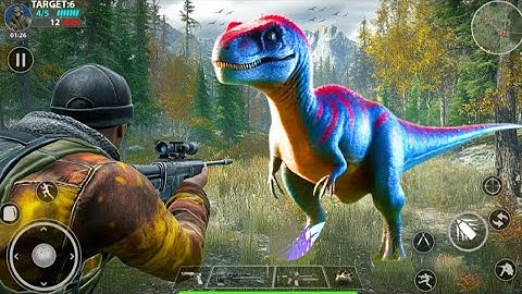 Real Dinosaur Hunting Gun Games 3D – Android Gameplay