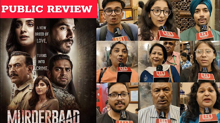 MURDERBAAD Public Review || Kanikka Kapur || Sharib Hashmi || Nakul Sachdev