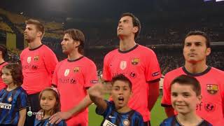 INTER MILAN-FC BARCELONE DEMI FINALE ALLER LIGUE DES CHAMPIONS 2009-2010 VF CANAL+