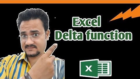 How to match data in excel by Excel Delta Function (Simple and easy matching function in Excel)