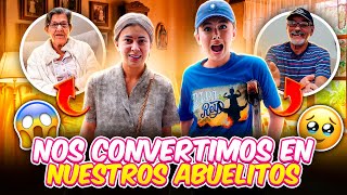 WE TURNED INTO OUR GRANDPARENTS 👵🏻👴🏻 | HERMANAS JM