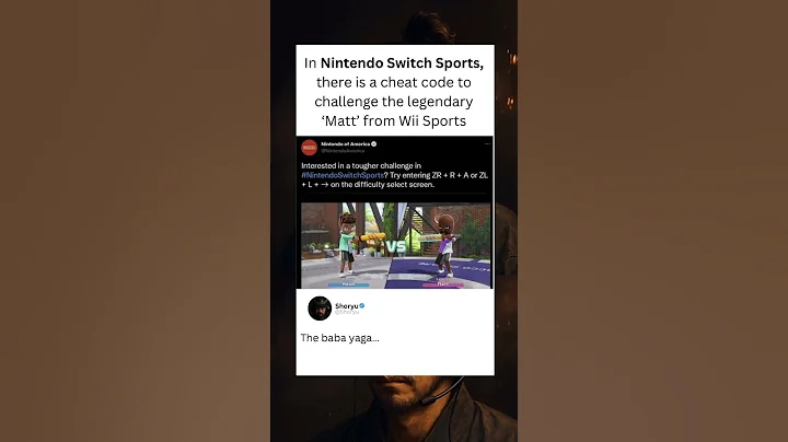 Nintendo Secretly Brought Back Matt in Switch Sports