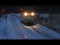 2018年1月26日 JR北海道 夕暮れ時の列車交換