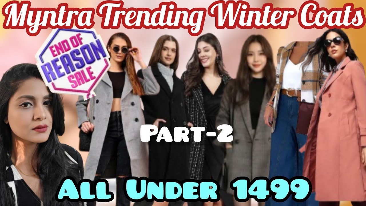 *HUGE* Winter Coats From Myntra| End Of Reason Sale| Biggest Discount|