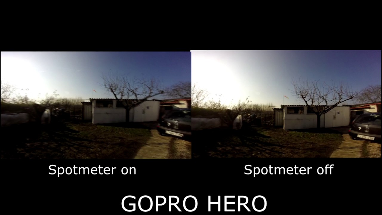 Gopro Hero Spot Meter Test Video YouTube